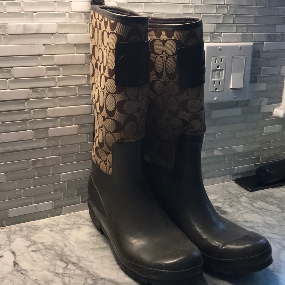 Coach Rain boots